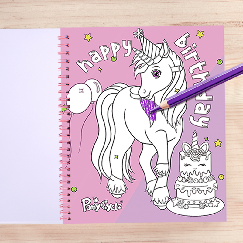 coloring book child coloring book illustration