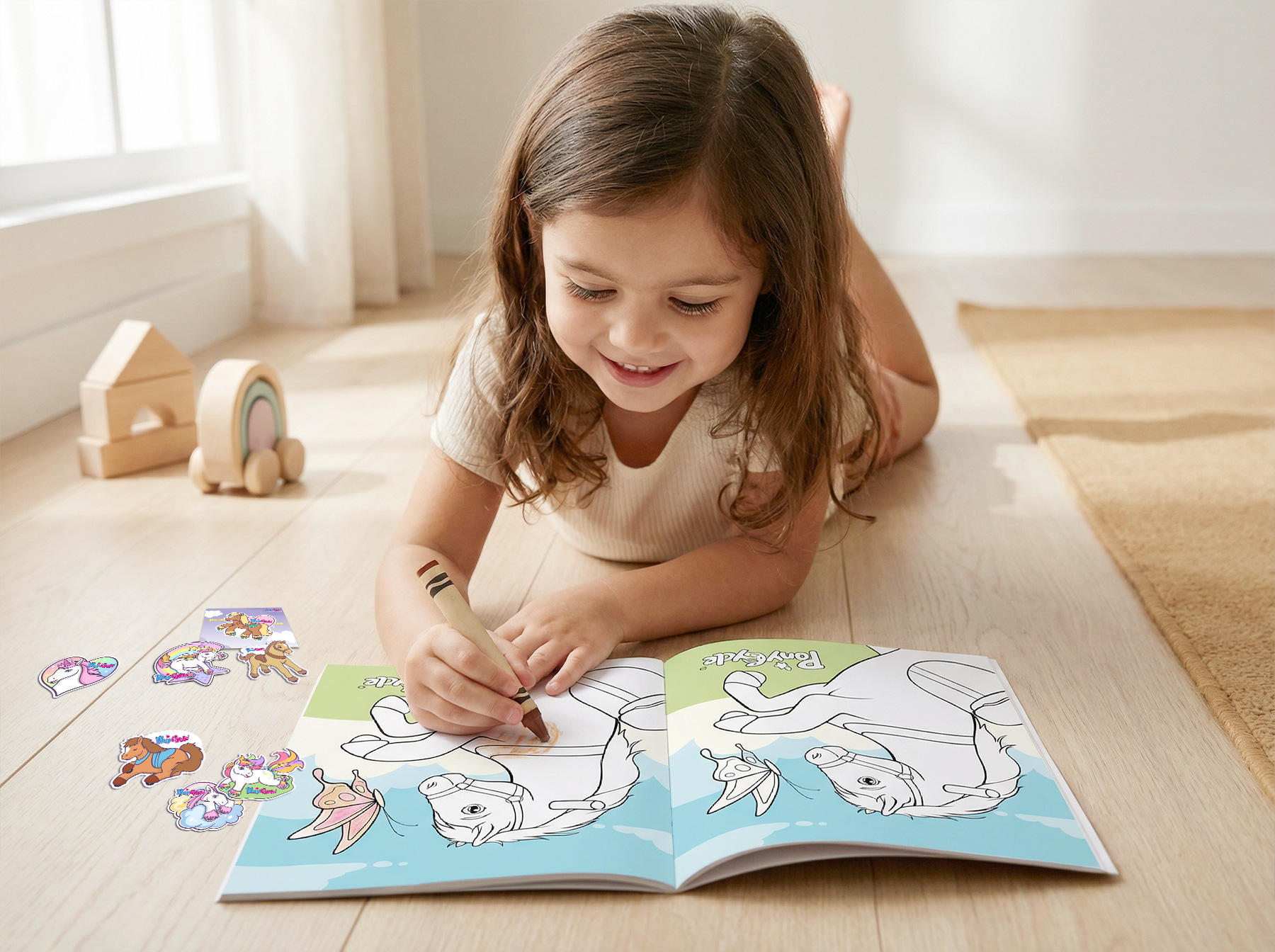 unicorn coloring books
