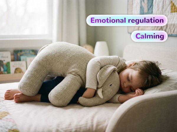 weighted plush companion