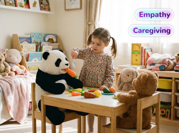 interactive soft animal toy