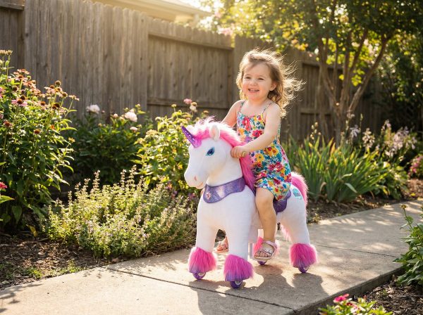 ponycycle unicorn ride-on toy