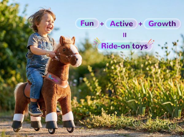 fun active growth equals ride on toys for toddlers