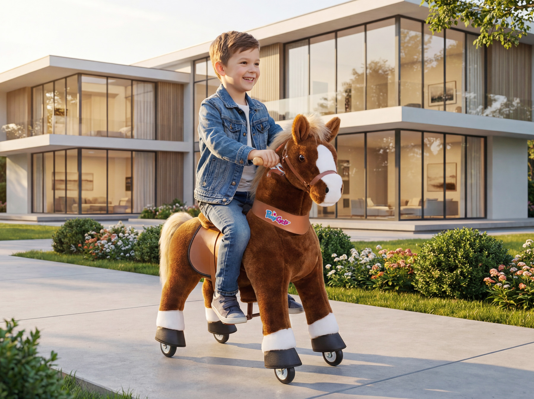 toddler independent play ride-on toy