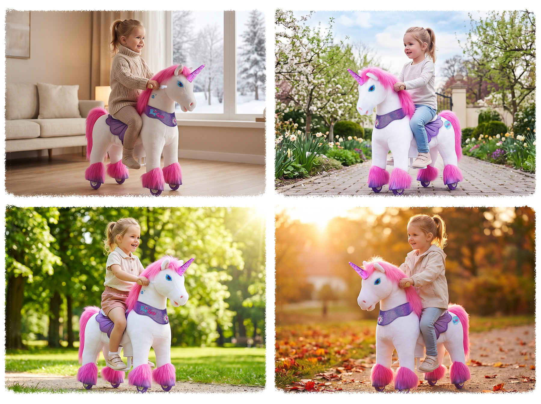 toddler ride-on toy long-term use collage