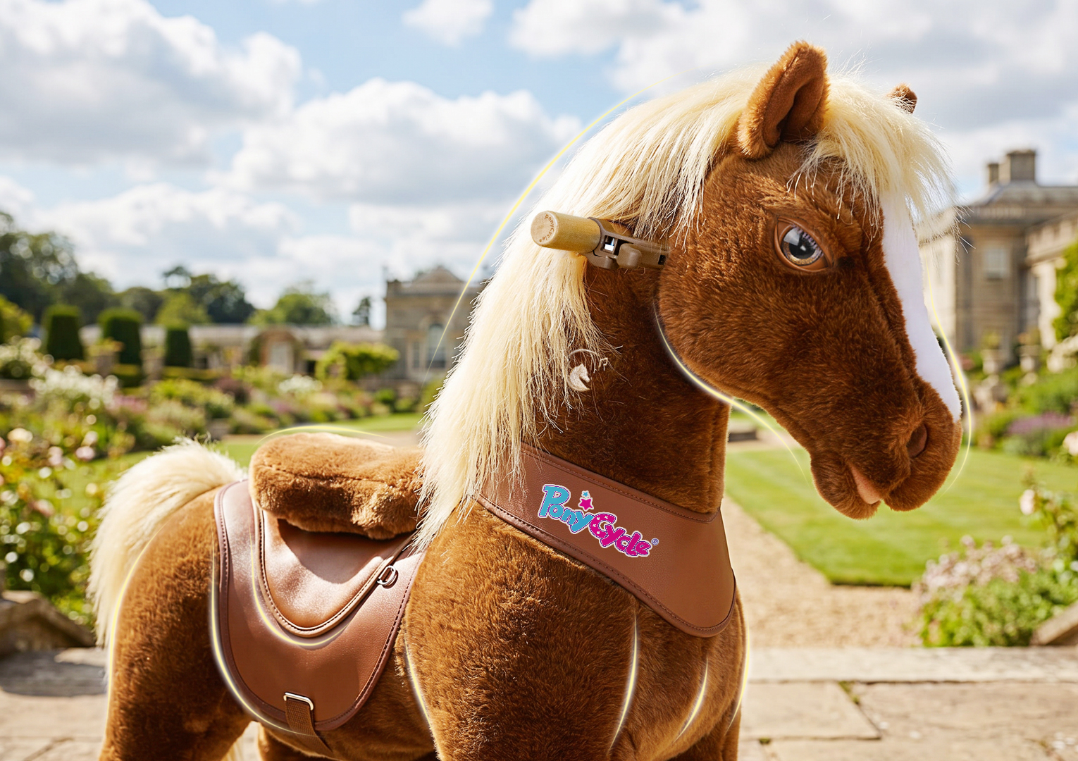 Realistic pony-inspired shape